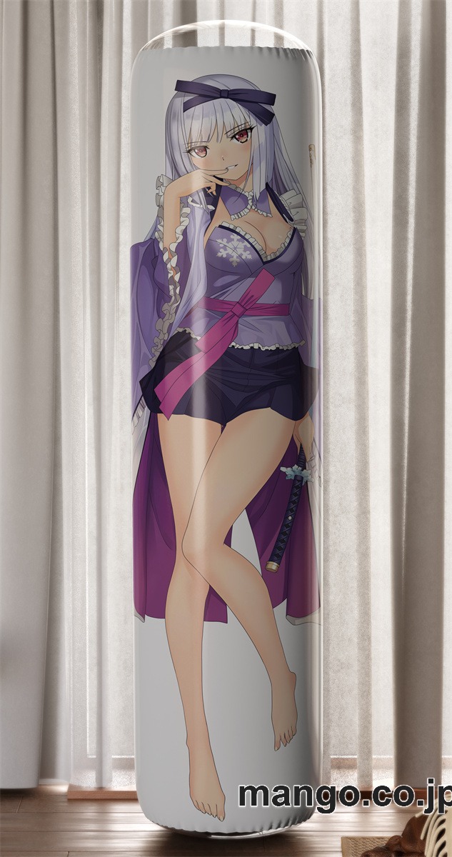 【おきあがりこぼし】PVC フィギュア風 / 立体ディスプレイ アニメ キャラクター バランスクッション【シャイニング-ブレイド】Tony描き下ろし裏雪姫 PVC製 キャラクターグッズ コレクション用