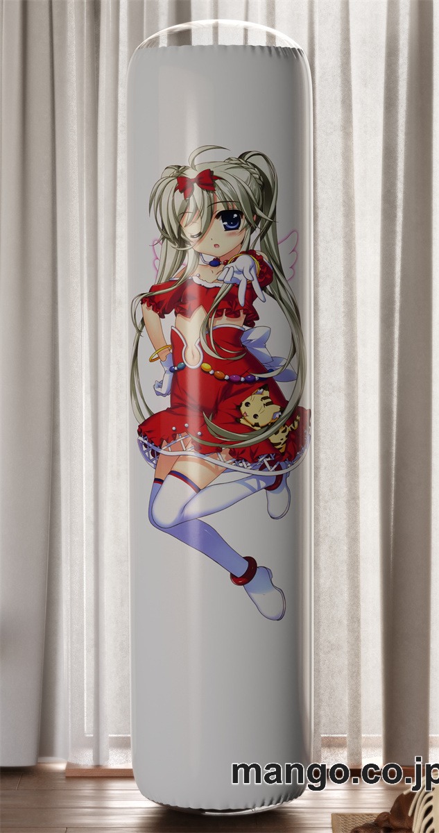 【おきあがりこぼし】PVC フィギュア風 / 立体ディスプレイ アニメ キャラクター バランスクッション【魔法少女リリカルなのは】アインハルト・ストラトス　フェイト・テスタロッサ PVC製 キャラクターグッズ コレクション用 2