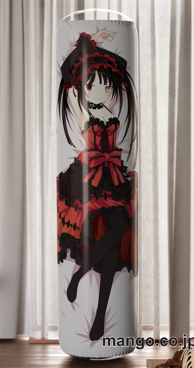 【おきあがりこぼし】PVC フィギュア風 / 立体ディスプレイ アニメ キャラクター バランスクッション【デート・ア・ライブ】時崎 狂三 PVC製 キャラクターグッズ コレクション用