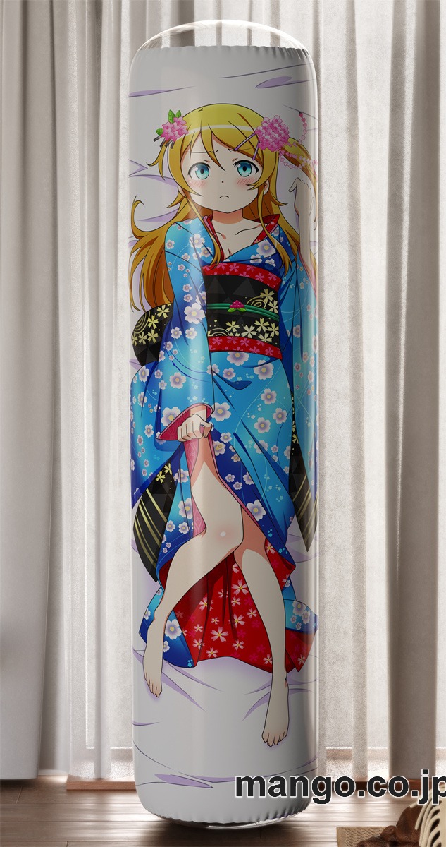 【おきあがりこぼし】PVC フィギュア風 / 立体ディスプレイ アニメ キャラクター バランスクッション【俺の妹がこんなに可愛いわけがない。】桐乃舞妓 PVC製 キャラクターグッズ コレクション用 3