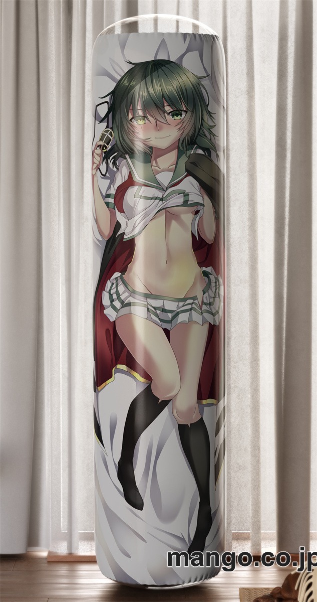 【おきあがりこぼし】PVC フィギュア風 / 立体ディスプレイ アニメ キャラクター バランスクッション【艦隊これくしょん】木曾改二 PVC製 キャラクターグッズ コレクション用 2