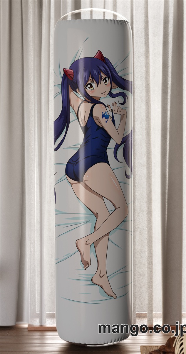 【おきあがりこぼし】PVC フィギュア風 / 立体ディスプレイ アニメ キャラクター バランスクッション【FAIRY TAIL】ウェンディ PVC製 キャラクターグッズ コレクション用 2