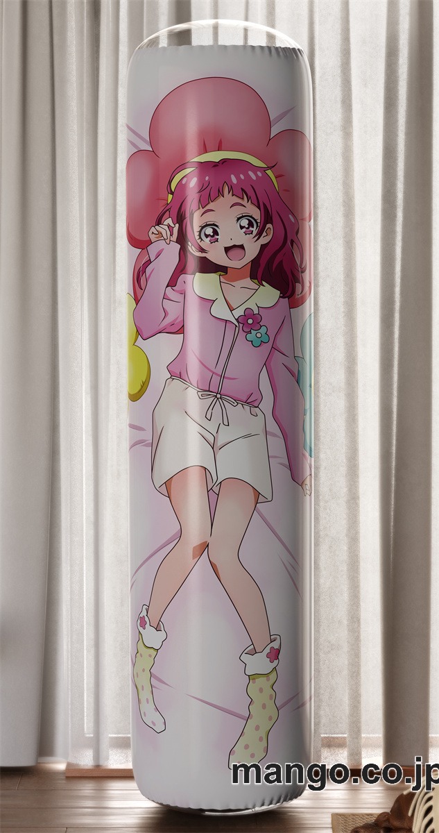 【おきあがりこぼし】PVC フィギュア風 / 立体ディスプレイ アニメ キャラクター バランスクッション【HUGっと！プリキュア】はな PVC製 キャラクターグッズ コレクション用 2