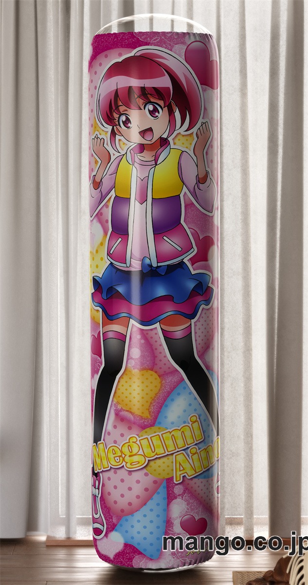 【おきあがりこぼし】PVC フィギュア風 / 立体ディスプレイ アニメ キャラクター バランスクッションハピネスチャージプリキュア！愛乃めぐみ&白雪ひめ PVC製 キャラクターグッズ コレクション用