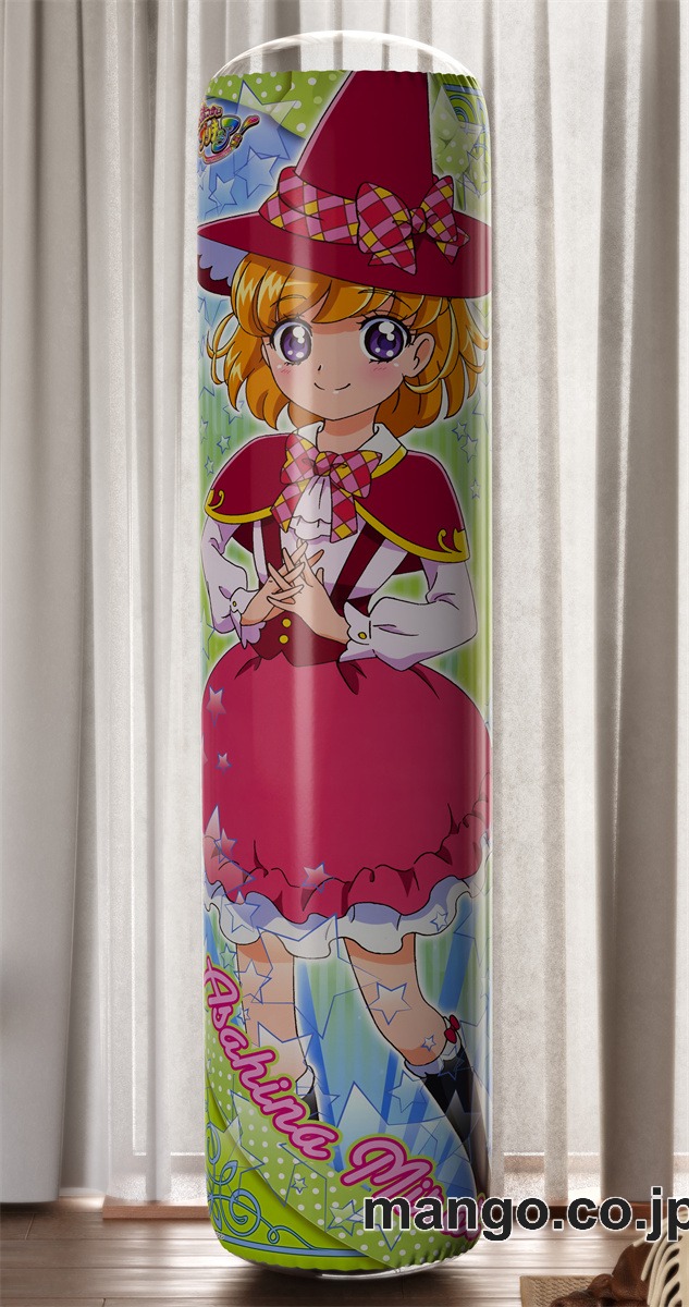 【おきあがりこぼし】PVC フィギュア風 / 立体ディスプレイ アニメ キャラクター バランスクッション魔法つかいプリキュア！朝日奈みらい PVC製 キャラクターグッズ コレクション用 2