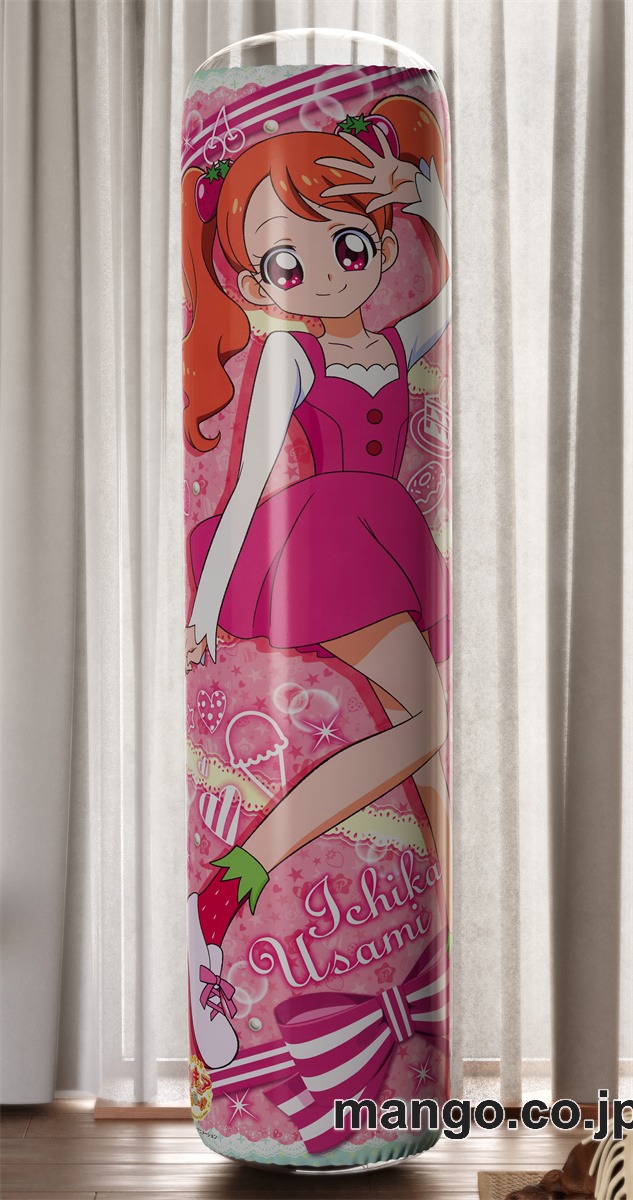 【おきあがりこぼし】PVC フィギュア風 / 立体ディスプレイ アニメ キャラクター バランスクッション【キラキラ☆プリキュアアラモード】宇佐美いちか&有栖川ひまり PVC製 キャラクターグッズ コレクション用