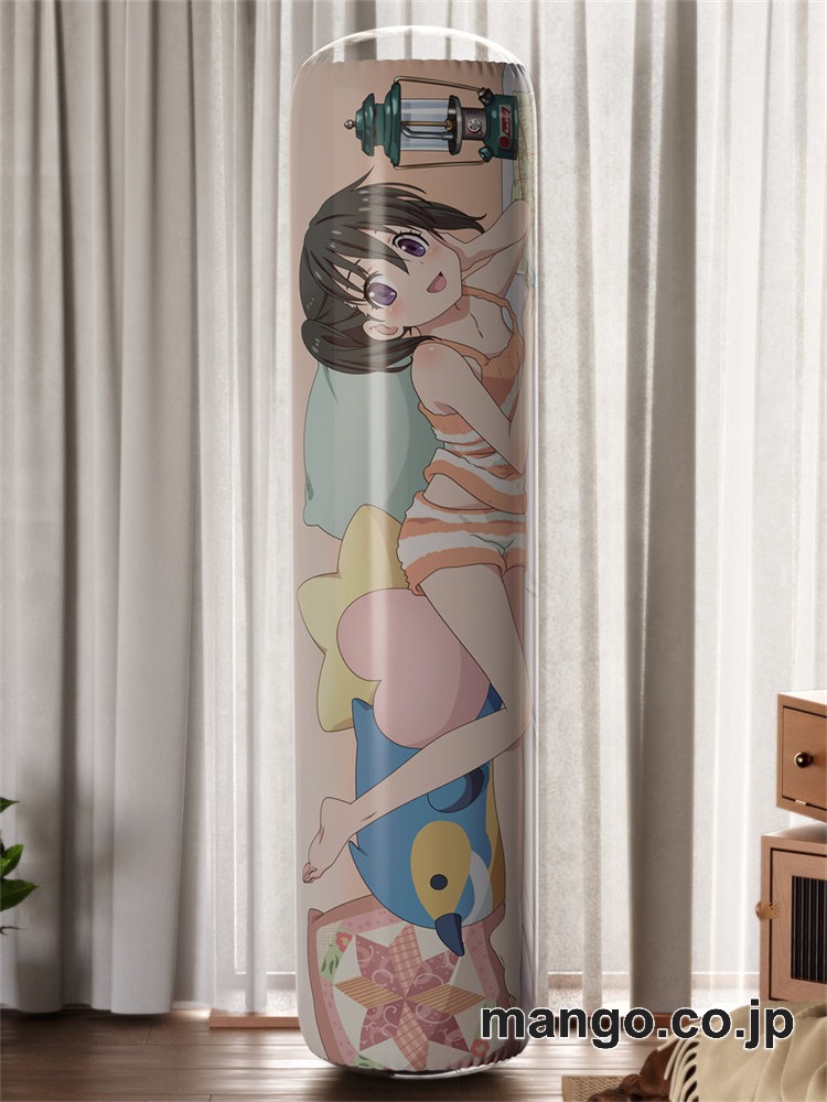 【おきあがりこぼし】PVC フィギュア風 / 立体ディスプレイ アニメ キャラクター バランスクッション【ヤマノススメ】ひなた PVC製 キャラクターグッズ コレクション用