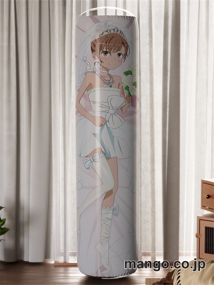 【おきあがりこぼし】PVC フィギュア風 / 立体ディスプレイ アニメ キャラクター バランスクッション【とあるシリーズ】御坂美琴 PVC製 キャラクターグッズ コレクション用 2