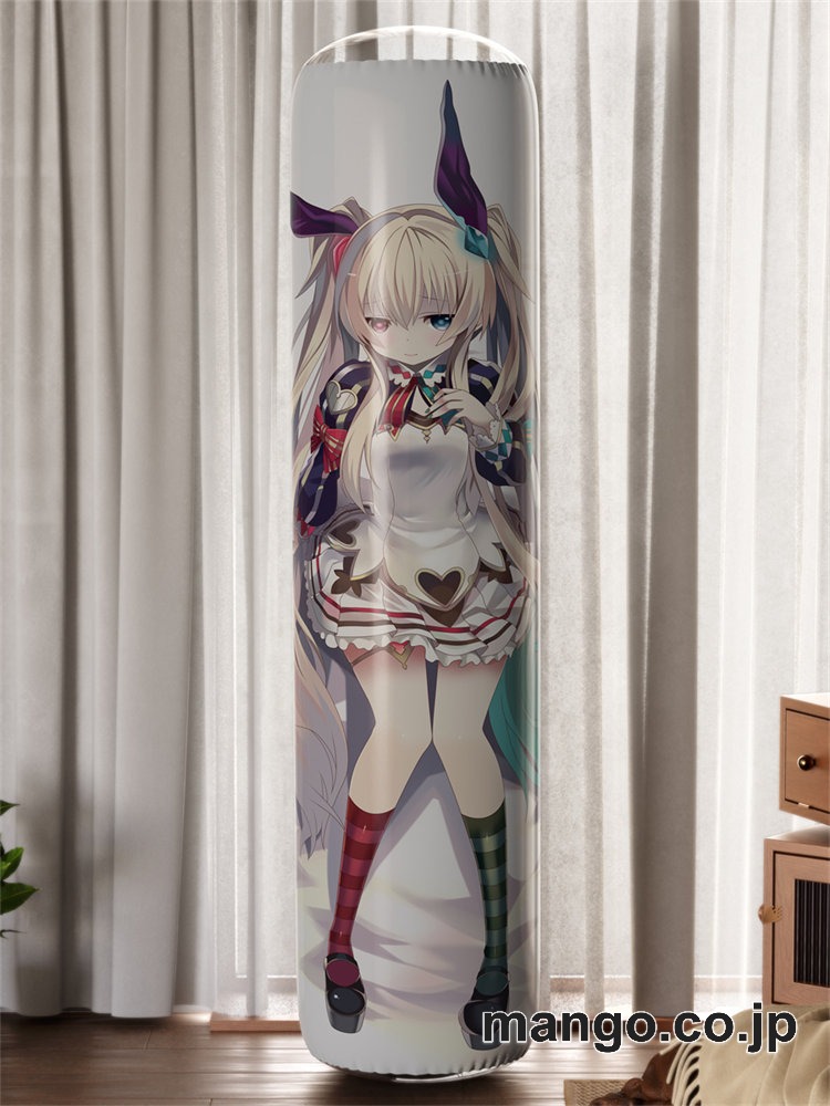 【おきあがりこぼし】PVC フィギュア風 / 立体ディスプレイ アニメ キャラクター バランスクッション【グリムノーツ】カオス・アリスの PVC製 キャラクターグッズ コレクション用 2