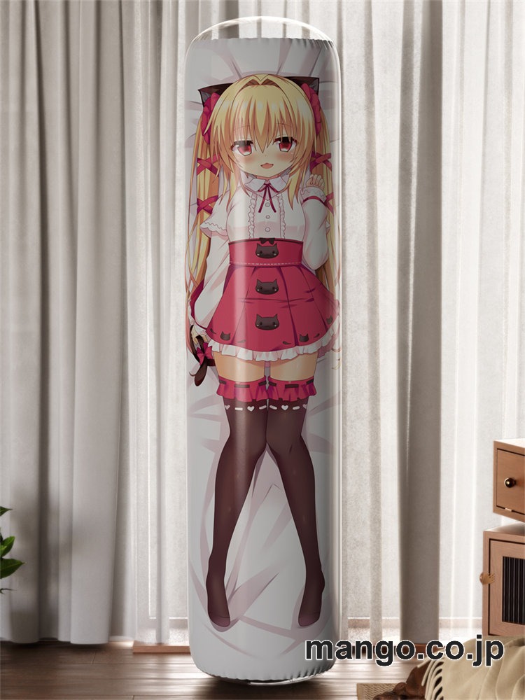 【おきあがりこぼし】PVC フィギュア風 / 立体ディスプレイ アニメ キャラクター バランスクッション【バーチャルYoutuber】華香院つばき PVC製 キャラクターグッズ コレクション用 2