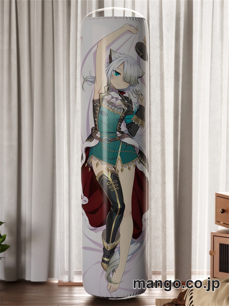 【おきあがりこぼし】PVC フィギュア風 / 立体ディスプレイ アニメ キャラクター バランスクッション【イースIX】キリシャ・ペンドルトン白猫 PVC製 キャラクターグッズ コレクション用