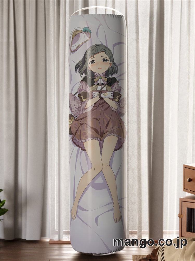 【おきあがりこぼし】PVC フィギュア風 / 立体ディスプレイ アニメ キャラクター バランスクッション【イースIX】キリシャ・ペンドルトン白猫 PVC製 キャラクターグッズ コレクション用 2