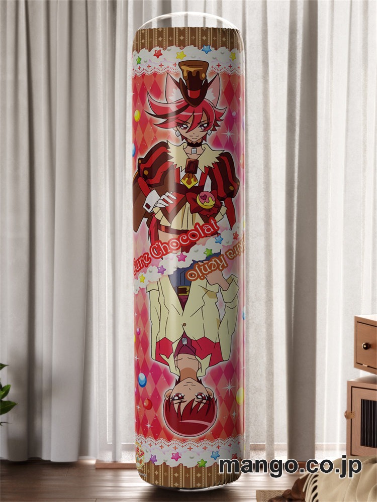 【おきあがりこぼし】PVC フィギュア風 / 立体ディスプレイ アニメ キャラクター バランスクッションキラキラ☆プリキュアアラモード PVC製 キャラクターグッズ コレクション用 2