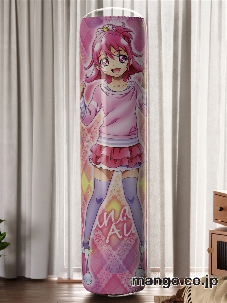 【おきあがりこぼし】PVC フィギュア風 / 立体ディスプレイ アニメ キャラクター バランスクッションドキドキ！プリキュア相田マナ&剣崎真琴 PVC製 キャラクターグッズ コレクション用
