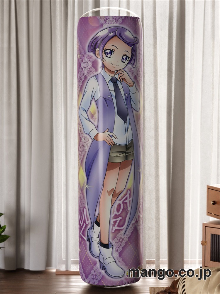 【おきあがりこぼし】PVC フィギュア風 / 立体ディスプレイ アニメ キャラクター バランスクッションドキドキ！プリキュア相田マナ&剣崎真琴 PVC製 キャラクターグッズ コレクション用 2