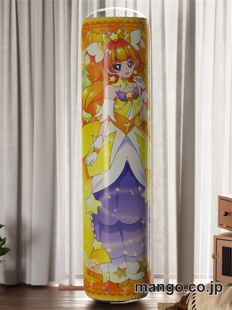 【おきあがりこぼし】PVC フィギュア風 / 立体ディスプレイ アニメ キャラクター バランスクッション【Ｇｏ！プリンセスプリキュア】天ノ川きらら PVC製 キャラクターグッズ コレクション用 2