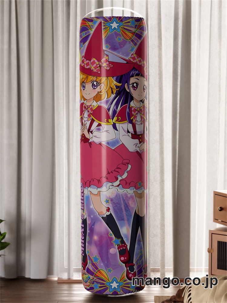 【おきあがりこぼし】PVC フィギュア風 / 立体ディスプレイ アニメ キャラクター バランスクッション魔法つかいプリキュア！ PVC製 キャラクターグッズ コレクション用