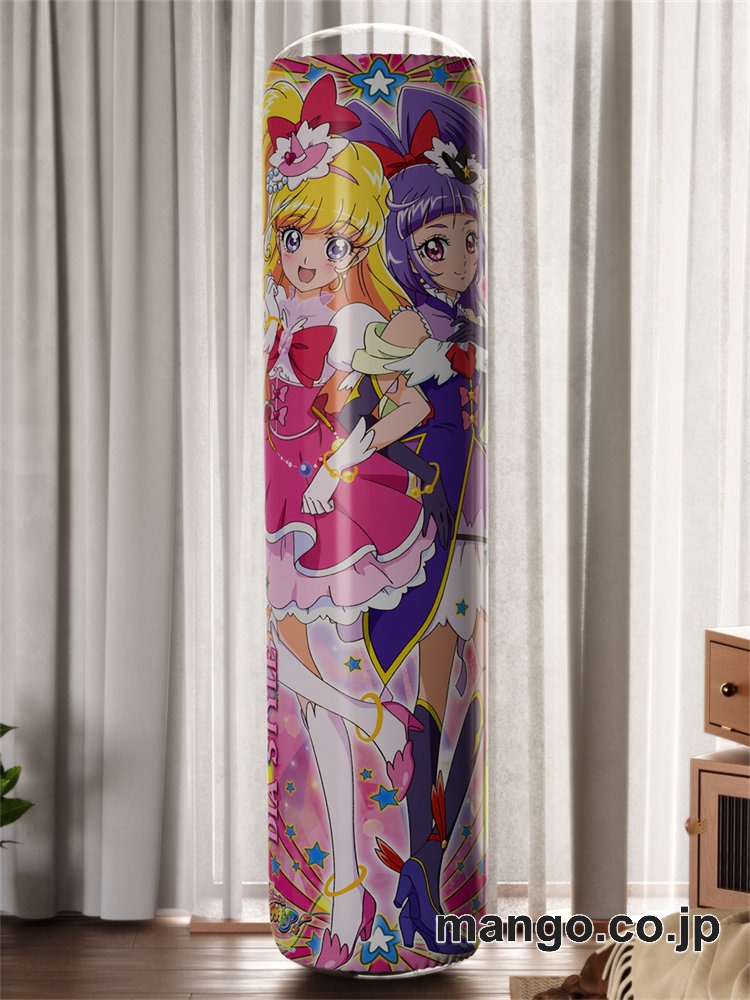 【おきあがりこぼし】PVC フィギュア風 / 立体ディスプレイ アニメ キャラクター バランスクッション魔法つかいプリキュア！ PVC製 キャラクターグッズ コレクション用 2