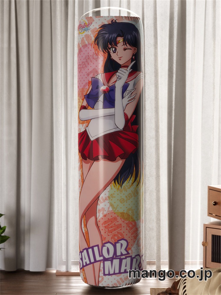 【おきあがりこぼし】PVC フィギュア風 / 立体ディスプレイ アニメ キャラクター バランスクッション【美少女戦士セーラームーン】火野レイ PVC製 キャラクターグッズ コレクション用