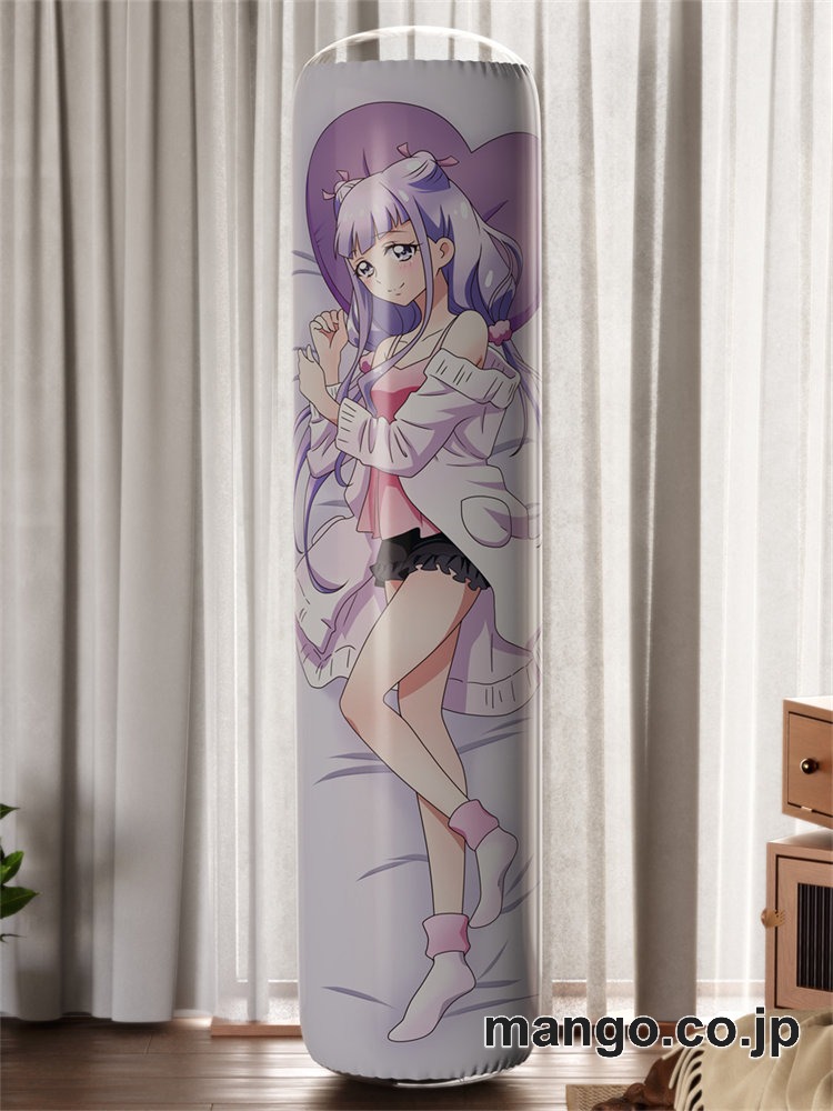 【おきあがりこぼし】PVC フィギュア風 / 立体ディスプレイ アニメ キャラクター バランスクッション【HUGっと！プリキュア】ルールー PVC製 キャラクターグッズ コレクション用 2