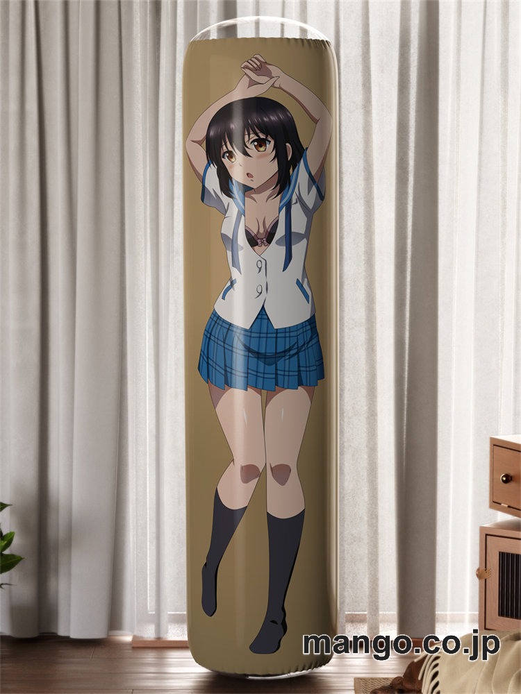 【おきあがりこぼし】PVC フィギュア風 / 立体ディスプレイ アニメ キャラクター バランスクッション【ストライクザブラッド】姫柊雪菜 PVC製 キャラクターグッズ コレクション用