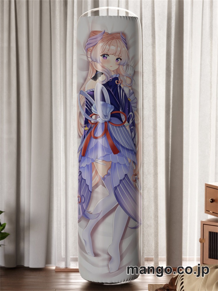 【おきあがりこぼし】PVC フィギュア風 / 立体ディスプレイ アニメ キャラクター バランスクッション【原神】珊瑚宮心海 PVC製 キャラクターグッズ コレクション用 2