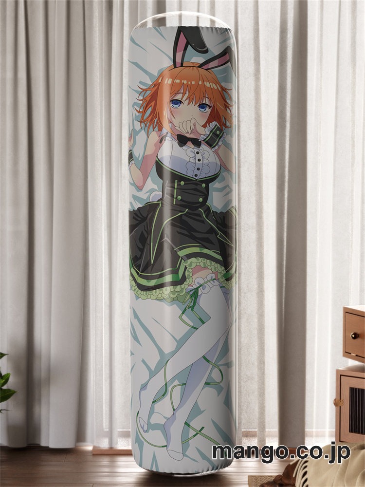 【おきあがりこぼし】PVC フィギュア風 / 立体ディスプレイ アニメ キャラクター バランスクッション【五等分の花嫁】バニーガール 中野四葉 PVC製 キャラクターグッズ コレクション用