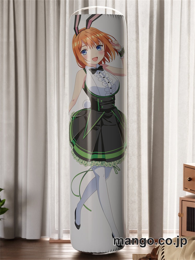 【おきあがりこぼし】PVC フィギュア風 / 立体ディスプレイ アニメ キャラクター バランスクッション【五等分の花嫁】バニーガール 中野四葉 PVC製 キャラクターグッズ コレクション用 2