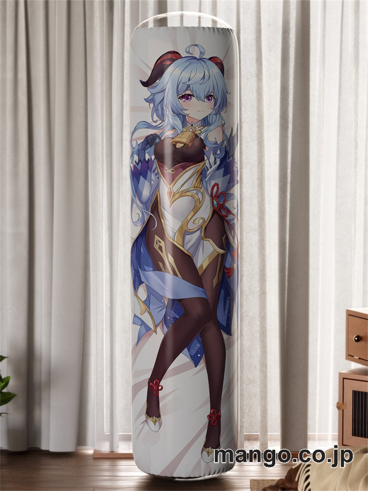 【おきあがりこぼし】PVC フィギュア風 / 立体ディスプレイ アニメ キャラクター バランスクッション【原神】甘雨 PVC製 キャラクターグッズ コレクション用