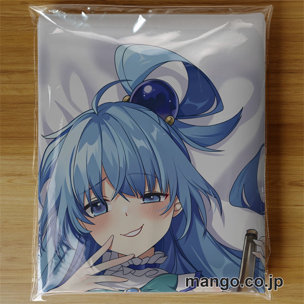 【おきあがりこぼし】PVC フィギュア風 / 立体ディスプレイ アニメ キャラクター バランスクッション【この素晴らしい世界に祝福を！】三嶋くろね描き下ろし「アクア」 PVC製 キャラクターグッズ コレクション用 3