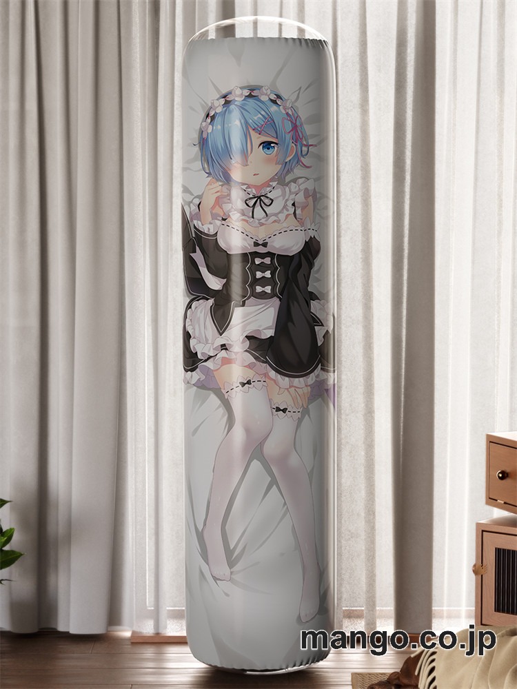 【おきあがりこぼし】PVC フィギュア風 / 立体ディスプレイ アニメ キャラクター バランスクッション【ゼロから始める異世界生活】レム PVC製 キャラクターグッズ コレクション用