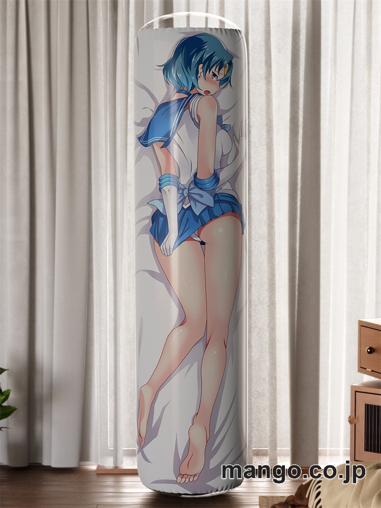 【おきあがりこぼし】PVC フィギュア風 / 立体ディスプレイ アニメ キャラクター バランスクッション【美少女戦士セーラームーン】水野亜美 PVC製 キャラクターグッズ コレクション用 2
