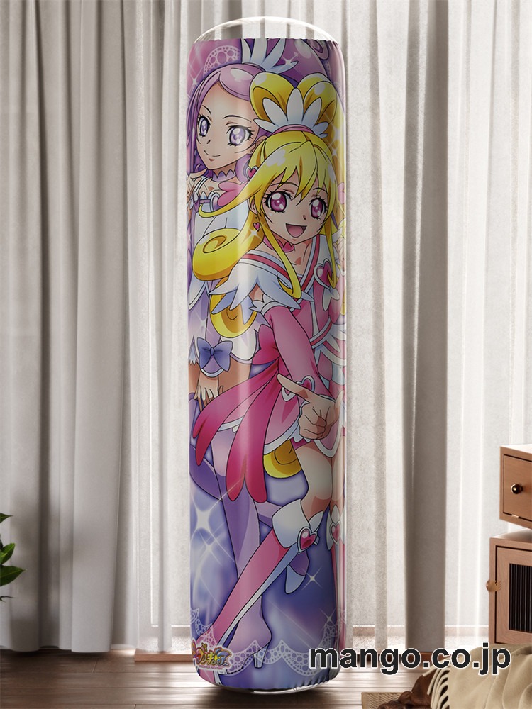 【おきあがりこぼし】PVC フィギュア風 / 立体ディスプレイ アニメ キャラクター バランスクッションドキドキ！プリキュア PVC製 キャラクターグッズ コレクション用