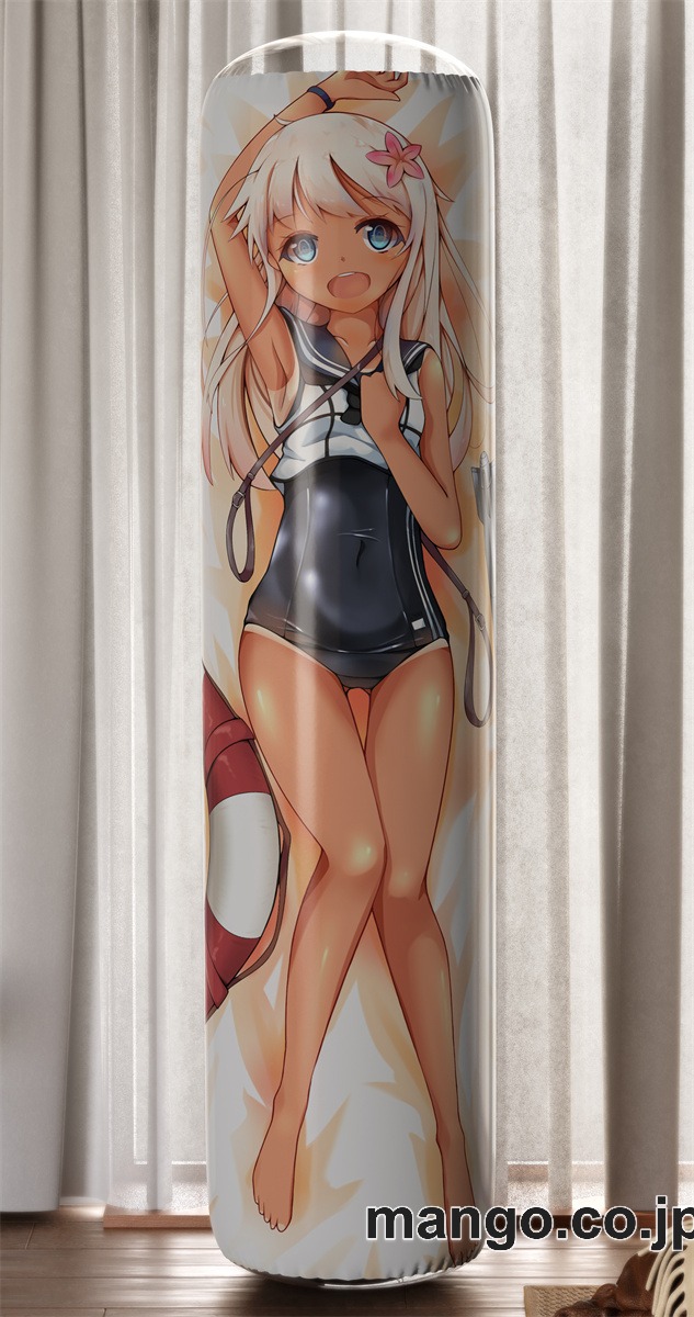 【おきあがりこぼし】PVC フィギュア風 / 立体ディスプレイ アニメ キャラクター バランスクッション【艦隊これくしょん-艦これ-】呂500 PVC製 キャラクターグッズ コレクション用