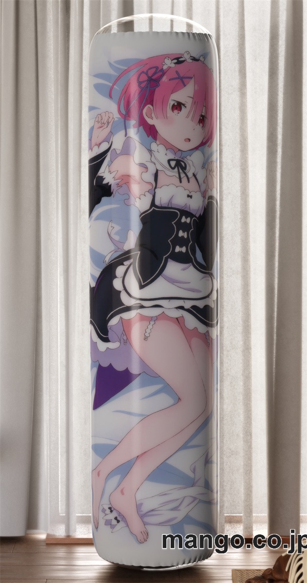 【おきあがりこぼし】PVC フィギュア風 / 立体ディスプレイ アニメ キャラクター バランスクッション【ゼロから始める異世界生活】レム ラム PVC製 キャラクターグッズ コレクション用