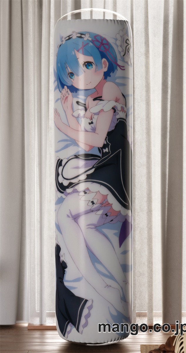 【おきあがりこぼし】PVC フィギュア風 / 立体ディスプレイ アニメ キャラクター バランスクッション【ゼロから始める異世界生活】レム ラム PVC製 キャラクターグッズ コレクション用 2