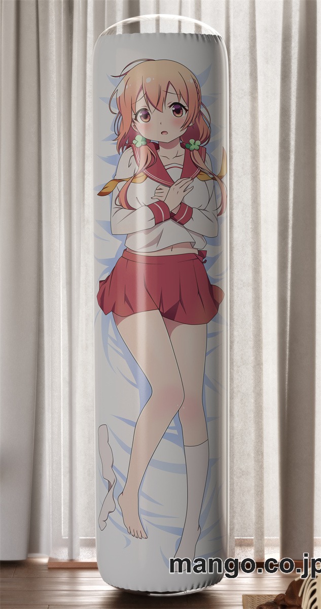 【おきあがりこぼし】PVC フィギュア風 / 立体ディスプレイ アニメ キャラクター バランスクッション【ひなこのーと】桜木ひな子 PVC製 キャラクターグッズ コレクション用