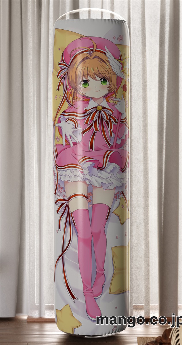 【おきあがりこぼし】PVC フィギュア風 / 立体ディスプレイ アニメ キャラクター バランスクッション【カードキャプターさくら】木之本 桜 PVC製 キャラクターグッズ コレクション用