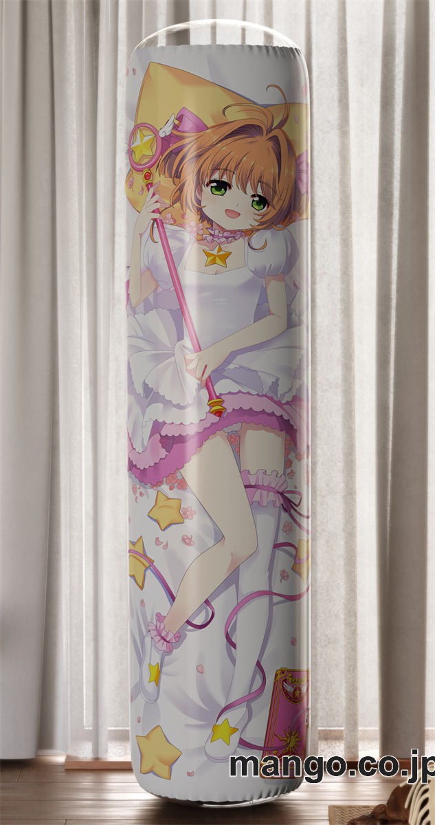 【おきあがりこぼし】PVC フィギュア風 / 立体ディスプレイ アニメ キャラクター バランスクッション【カードキャプターさくら】木之本 桜 PVC製 キャラクターグッズ コレクション用 2