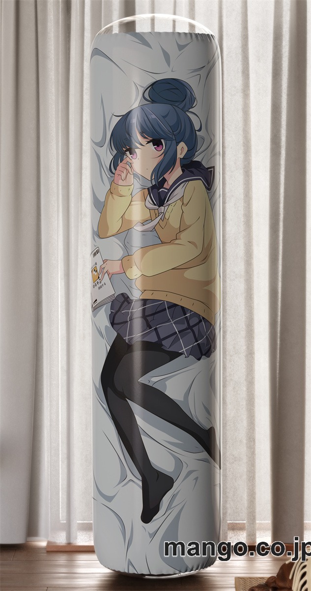 【おきあがりこぼし】PVC フィギュア風 / 立体ディスプレイ アニメ キャラクター バランスクッション【ゆるキャン△】リン PVC製 キャラクターグッズ コレクション用