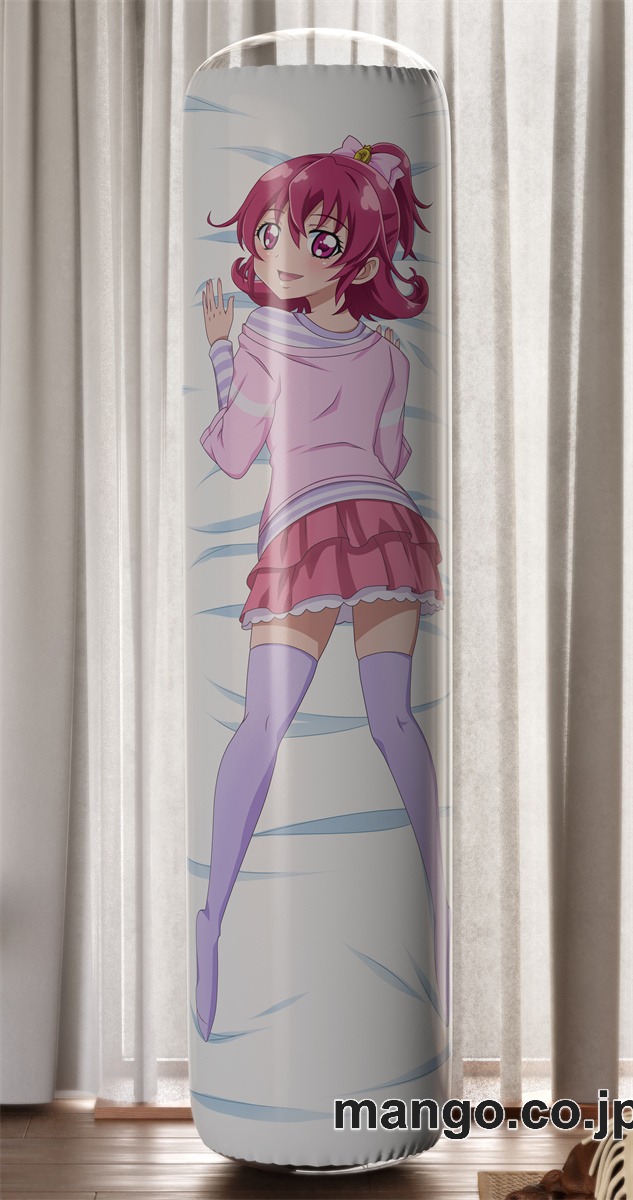 【おきあがりこぼし】PVC フィギュア風 / 立体ディスプレイ アニメ キャラクター バランスクッション【ドキドキ！プリキュア】相田マナキュアハート PVC製 キャラクターグッズ コレクション用
