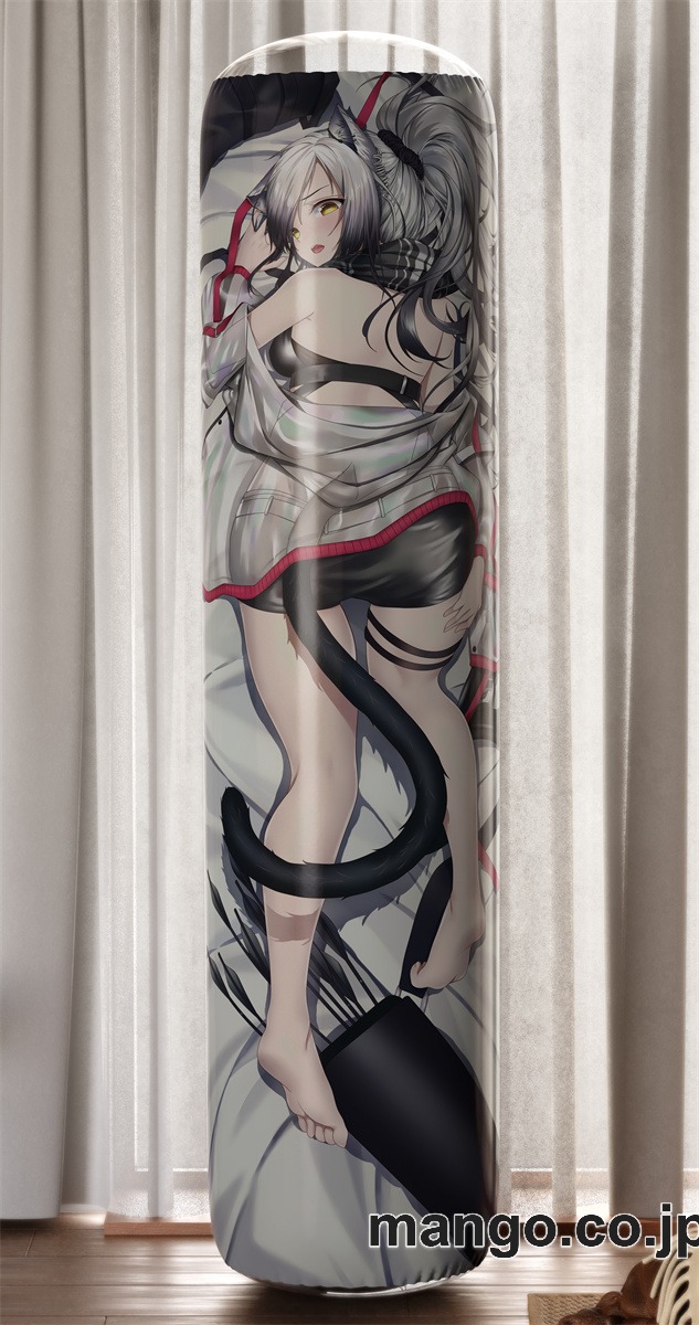 【おきあがりこぼし】PVC フィギュア風 / 立体ディスプレイ アニメ キャラクター バランスクッション【アークナイツ】シュヴァルツ PVC製 キャラクターグッズ コレクション用 2