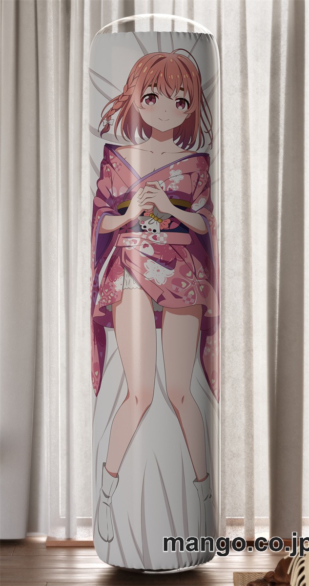 【おきあがりこぼし】PVC フィギュア風 / 立体ディスプレイ アニメ キャラクター バランスクッション【彼女、お借りします】桜沢墨 PVC製 キャラクターグッズ コレクション用
