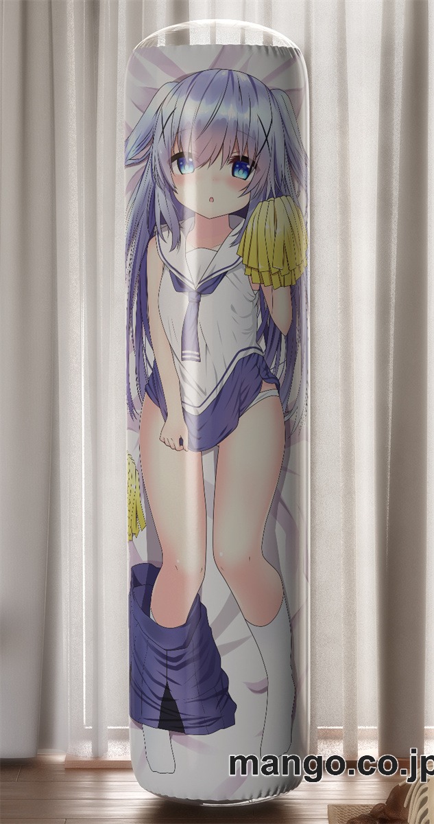 【おきあがりこぼし】PVC フィギュア風 / 立体ディスプレイ アニメ キャラクター バランスクッション【ご注文はうさぎですか？】チノちゃん PVC製 キャラクターグッズ コレクション用