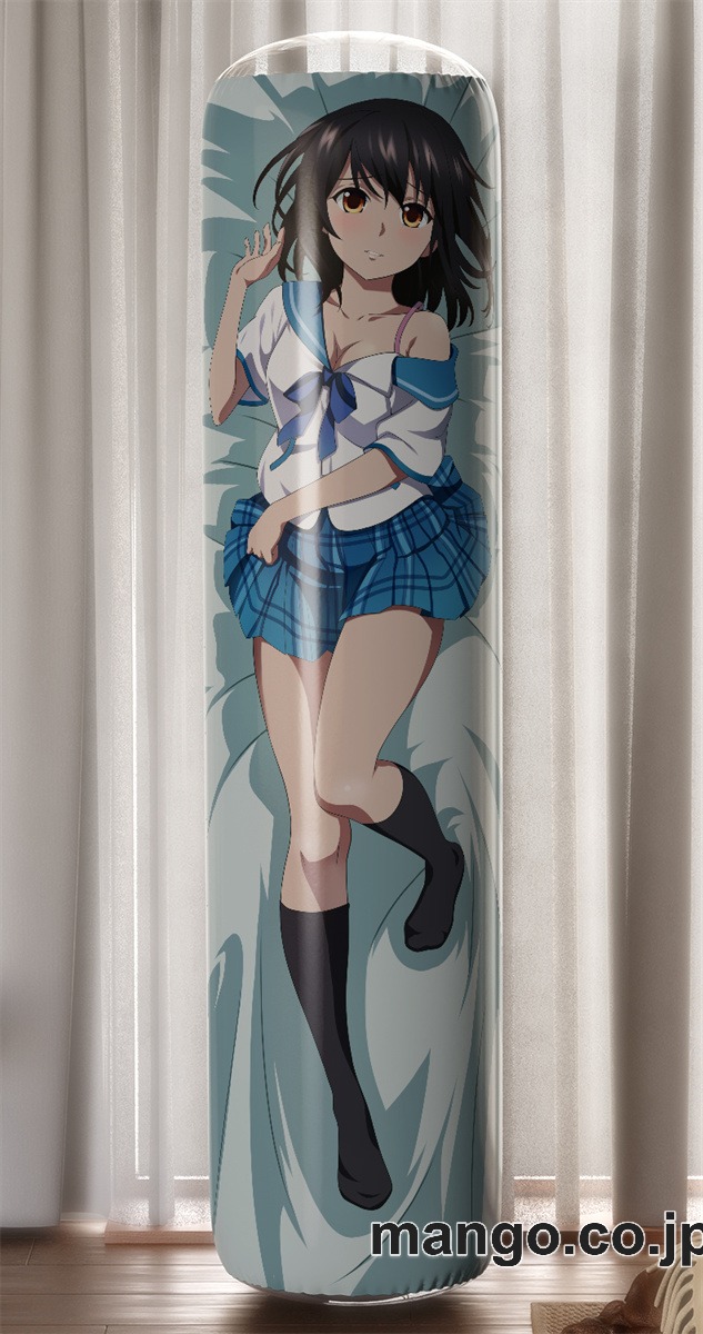 【おきあがりこぼし】PVC フィギュア風 / 立体ディスプレイ アニメ キャラクター バランスクッション【ストライク?ザ?ブラッド】姫柊雪菜 PVC製 キャラクターグッズ コレクション用