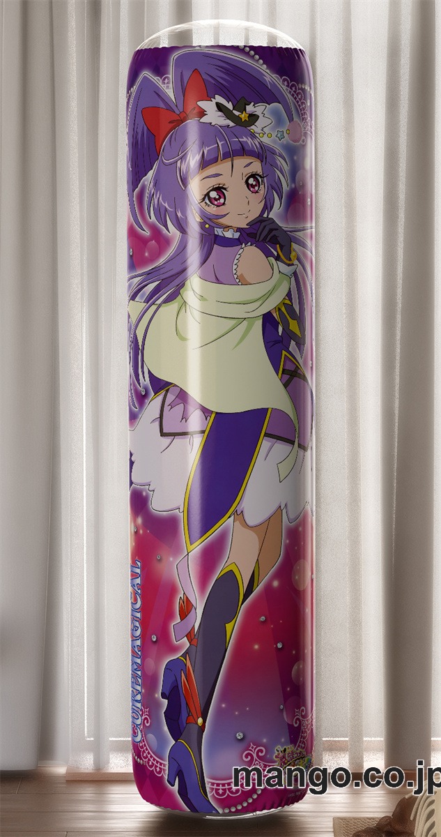 【おきあがりこぼし】PVC フィギュア風 / 立体ディスプレイ アニメ キャラクター バランスクッション魔法つかいプリキュア！朝日奈みらい&十六夜リコ PVC製 キャラクターグッズ コレクション用 2