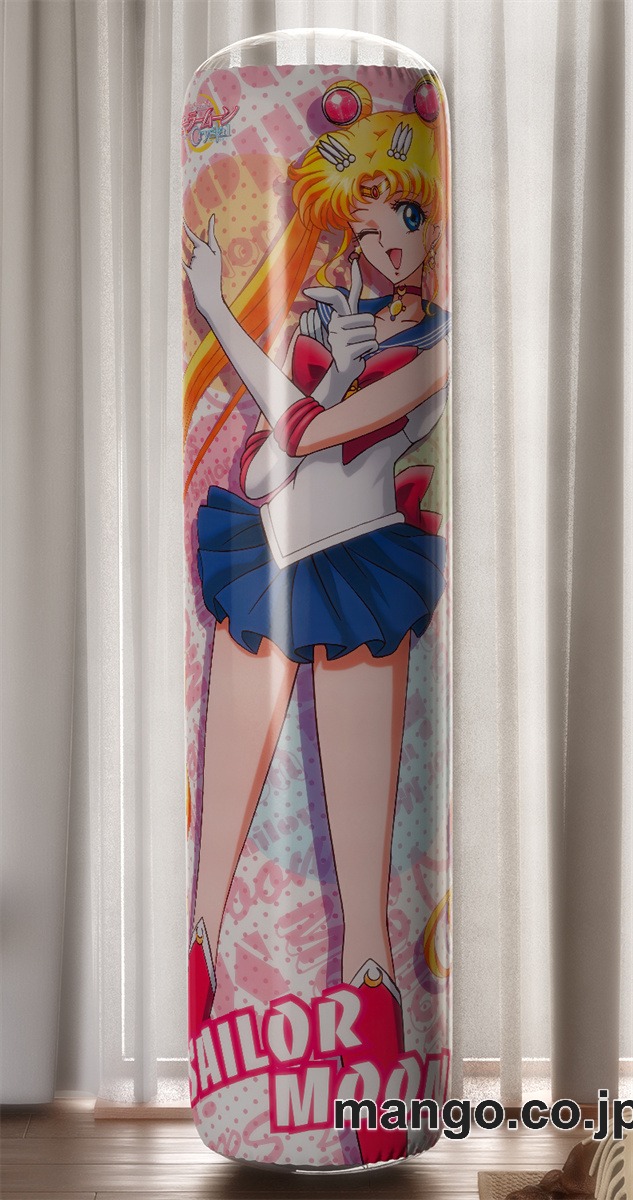 【おきあがりこぼし】PVC フィギュア風 / 立体ディスプレイ アニメ キャラクター バランスクッション【美少女戦士セーラームーン】月野うさぎ PVC製 キャラクターグッズ コレクション用 2