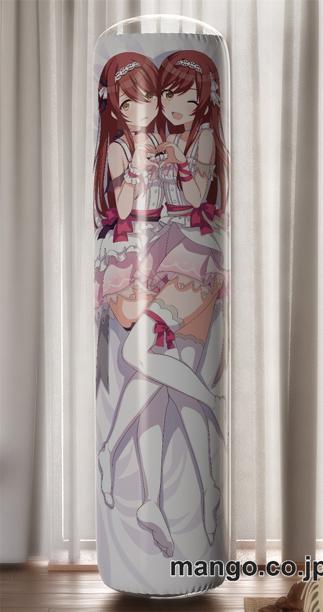 【おきあがりこぼし】PVC フィギュア風 / 立体ディスプレイ アニメ キャラクター バランスクッション【アイドルマスター シャイニーカラーズ】大崎甘奈 大崎甜花 PVC製 キャラクターグッズ コレクション用 2