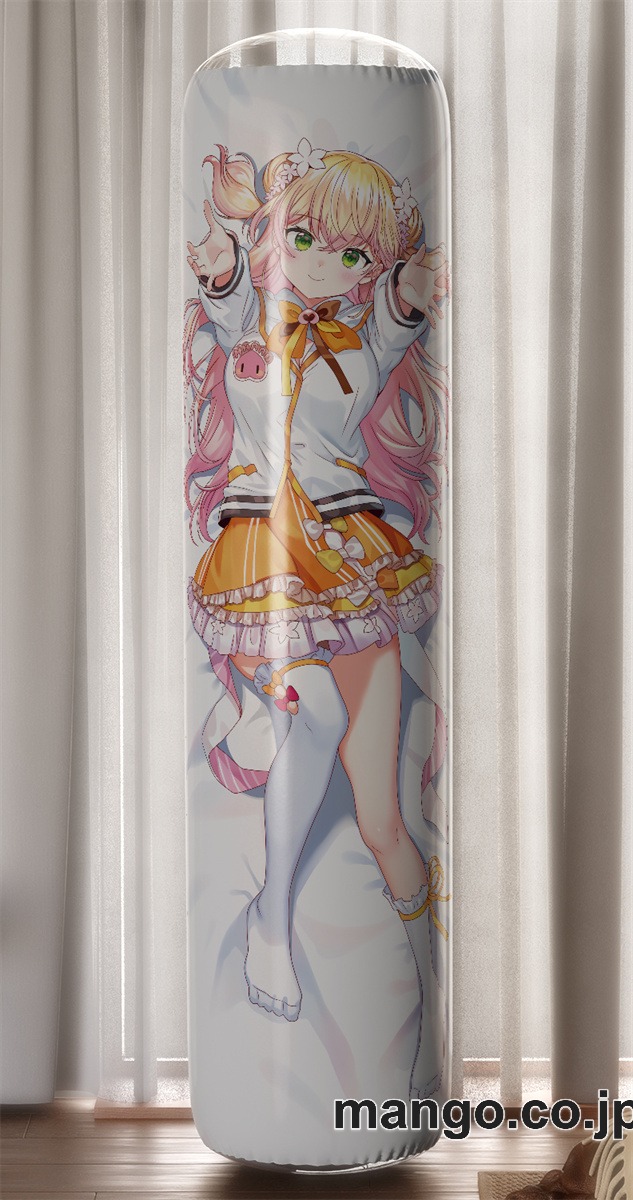【おきあがりこぼし】PVC フィギュア風 / 立体ディスプレイ アニメ キャラクター バランスクッション【バーチャルYoutuber】桃鈴ねね PVC製 キャラクターグッズ コレクション用