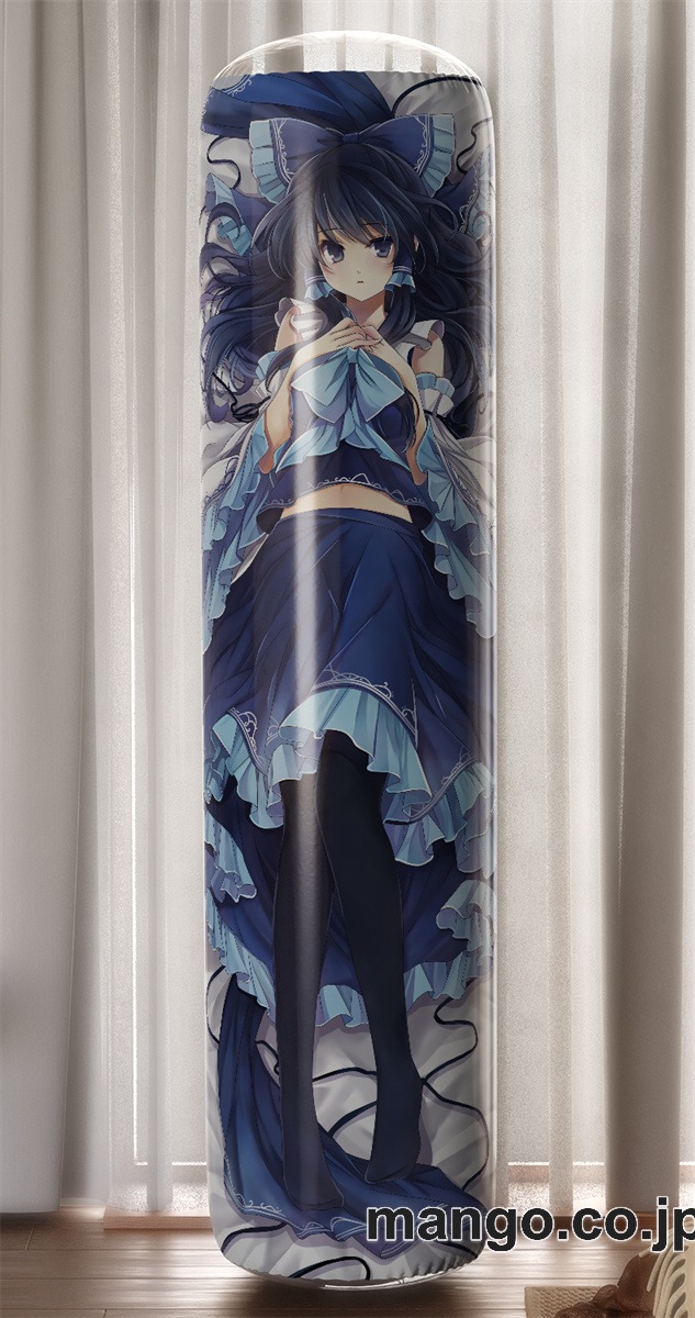 【おきあがりこぼし】PVC フィギュア風 / 立体ディスプレイ アニメ キャラクター バランスクッション【東方Project】青霊夢 PVC製 キャラクターグッズ コレクション用
